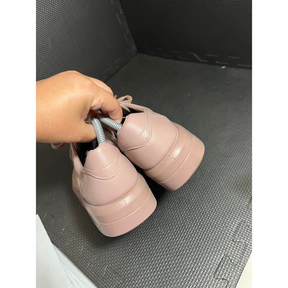 ECCO Soft 9 II Size 11 42 Tie Leather Upper Sneaker Women's Quilted Rose Shoe - Picture 6 of 8